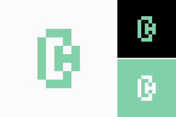 Obraz premium letter ch Vector Logo Premium