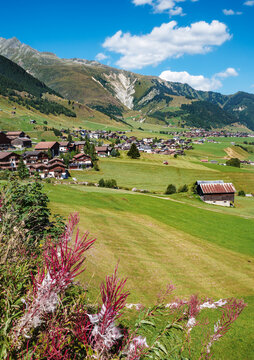 Tujetsch - swiss alpine municipality
