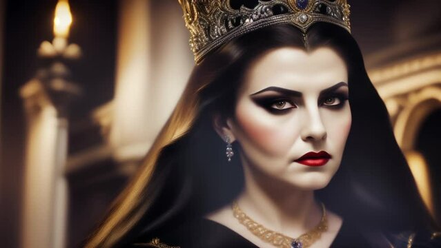 Portrait of an Evil Queen
