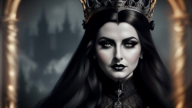 Portrait of an Evil Queen