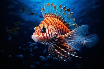 Fototapeta premium Closeup of a lionfish