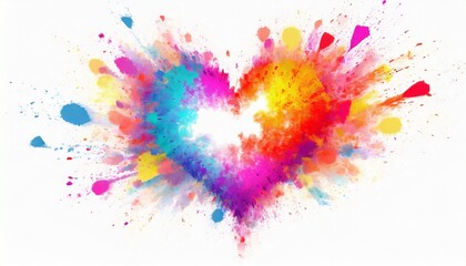 Abstract hearts background