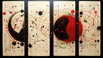Abstract Orbital Dance