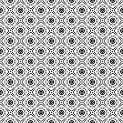 Black seamless abstract pattern. Overlay for background and backdrop. Ornamental design. PNG graphic illustration with transparent background.