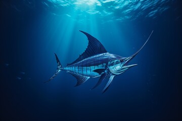 Obraz premium A predator fish in the ocean