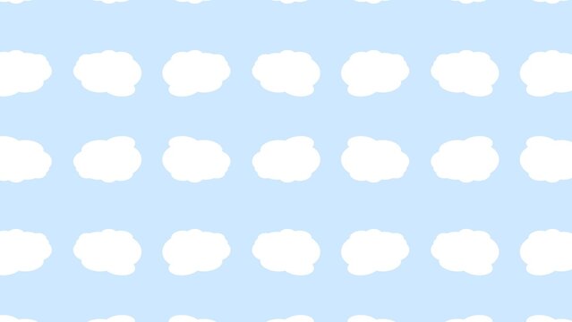 Clean Animated Clouds Background (Looping)