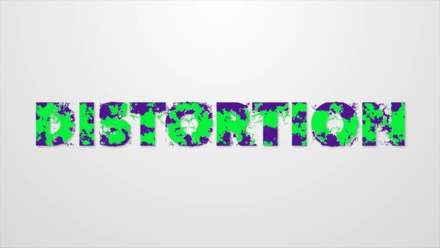 Dissolving Text Magical Colors Title Intro