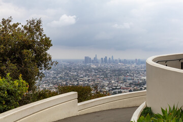 View over Los Angeles, California, USA