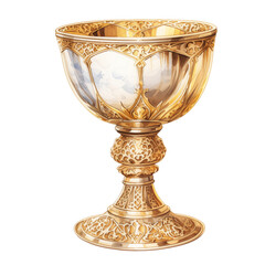 ancient golden goblet