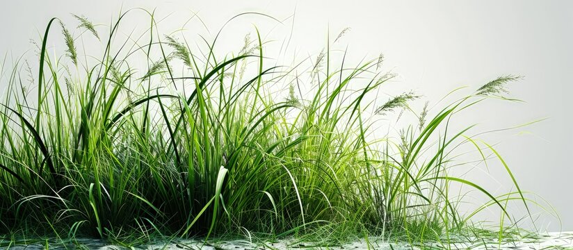 spartina is a taxon of plant of the grass family frequently found in coastal salt marshes. Creative Banner. Copyspace image