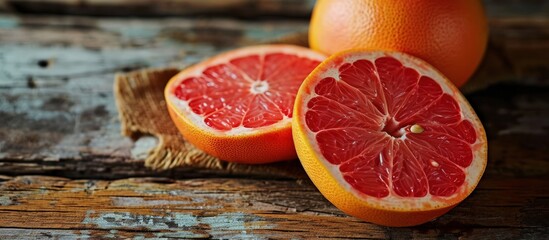 Nutrition facts of grapefruit Grapefruit nutrition label with one half of grapefruit Nutritional...