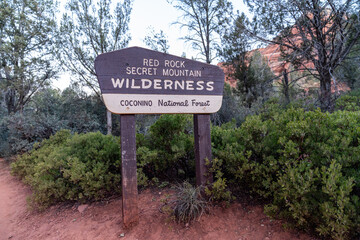 Red Rock Secret Mountain Wilderness - Coconino National Forest - Sedona Arizona