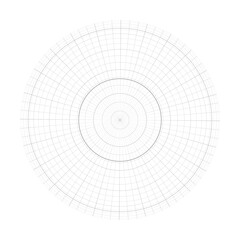 Earth planet globe grid of meridians and parallels, or latitude and longitude. Thick marked Equator, Tropic of Capricorn, Tropic of Cancer, Arctic Circle and Antarctic Circle. Vector illustration