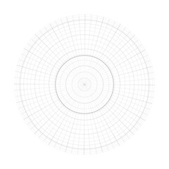 Earth planet globe grid of meridians and parallels, or latitude and longitude. Thick marked Equator, Tropic of Capricorn, Tropic of Cancer, Arctic Circle and Antarctic Circle. Vector illustration