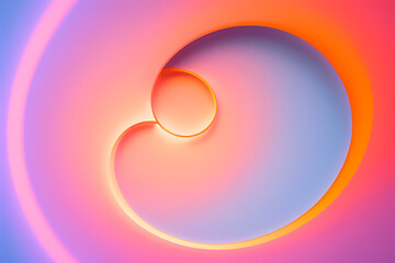 Modern colorful abstract light orange background with wave lines. vector illustration design. for presentation background, brochure, card, flyer, brochure, banner, poster.