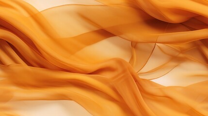 Obraz premium a close up of an orange fabric with a blurry design on the bottom of the fabric and bottom of the fabric.