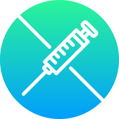 coloured and colorful green white icon - Hormone free