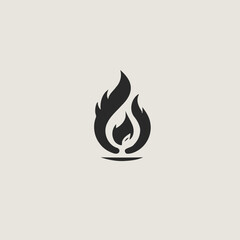 Flame Logo Design EPS format Very Cool 