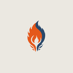 Flame Logo Design EPS format Very Cool 