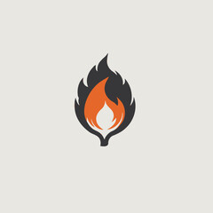 Flame Logo Design EPS format Very Cool 