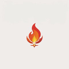 Flame Logo Design EPS format Very Cool 