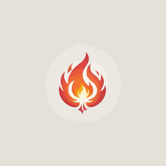 Flame Logo Design EPS format Very Cool 