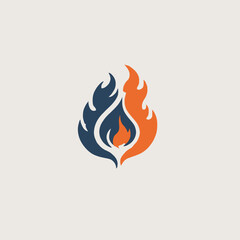 Flame Logo Design EPS format Very Cool 