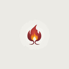 Flame Logo Design EPS format Very Cool 