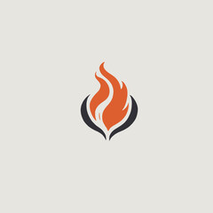 Flame Logo Design EPS format Very Cool 