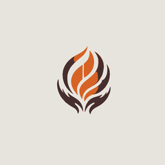 Flame Logo Design EPS format Very Cool 