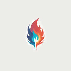 Flame Logo Design EPS format Very Cool 
