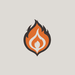 Flame Logo Design EPS format Very Cool 
