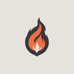 Flame Logo Design EPS format Very Cool 