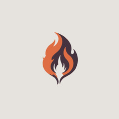 Flame Logo Design EPS format Very Cool 