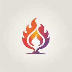 Flame Logo Design EPS format Very Cool 