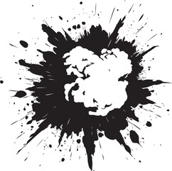 Comic Flash Explosive Vector Explosion Zap Mania Black Dynamic Explosion