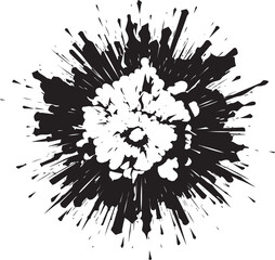 Kapow Spectrum Vector Explosion Design Whizbang Fury Black Explosive Emblem