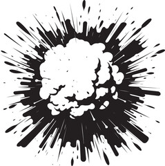Explo Art Black Vector Explosion Whizbang Fury Explosive Dynamic Icon