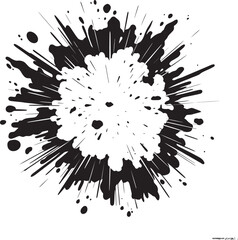 Explo Blast Black Vector Explosion Blastorama Explosive Dynamic Icon