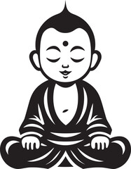 Buddha Bloom Vector Buddha Silhouette Serenity Sprite Black Kid Buddha