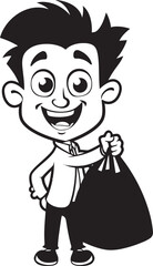 Funds Guardian Vector Black Emblem Dollar Custodian Black Moneybag Icon