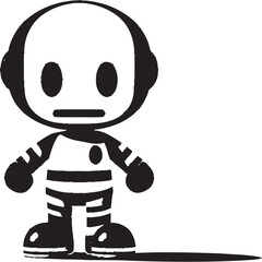 Dynamite Dynamo Cute Logo Icon Blastastic Bot Buddy Vector Emblem