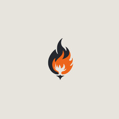 Flame Logo Design EPS format Very Cool 