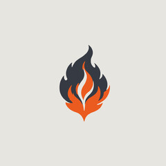 Flame Logo Design EPS format Very Cool 