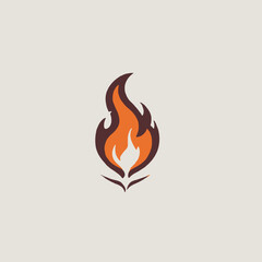 Flame Logo Design EPS format Very Cool 
