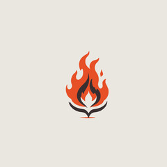 Flame Logo Design EPS format Very Cool 