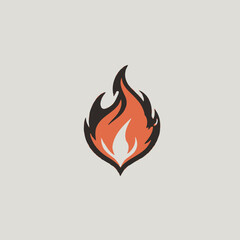 Flame Logo Design EPS format Very Cool 