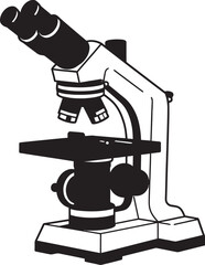 Black Vision Viewer Iconic Logo NanoScope Vision Vector Emblematic Design