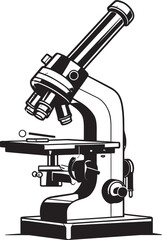 NanoFocus Device Iconic Emblematic View Black Scope Icon Vector Logo Insight