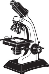 NanoFocus Device Vector Logo Black Scope Icon Iconic Emblem